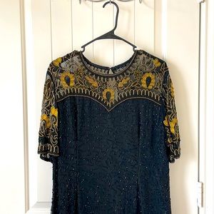 Vintage beaded gown